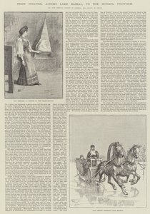 From Irkutsk, across Lake Baikal, to the Mongol Frontier by Frederick Pegram